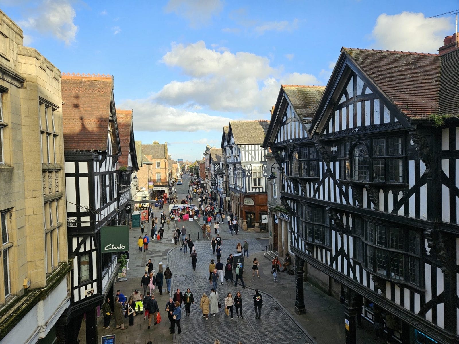 View from East gate