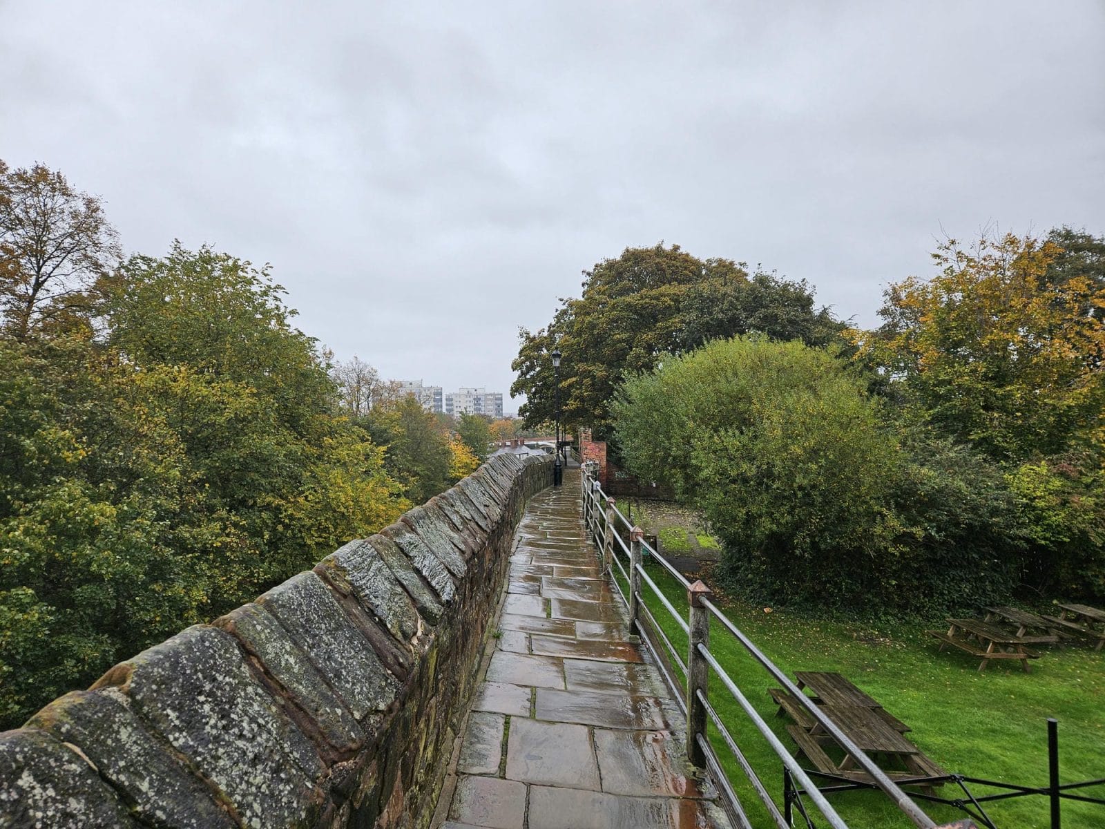 Walks along the city walls