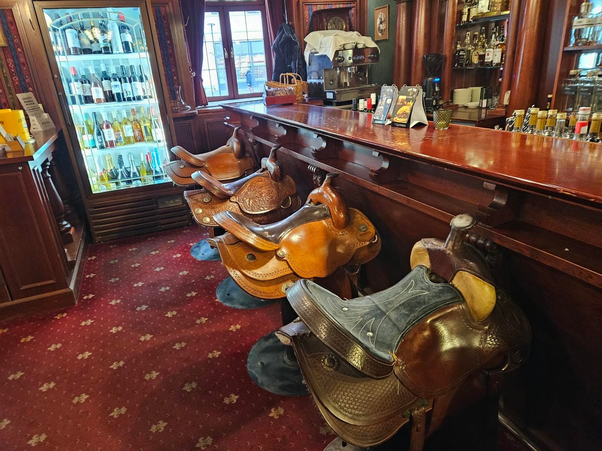Papa Joe's Saloon & Steakhouse Saddles