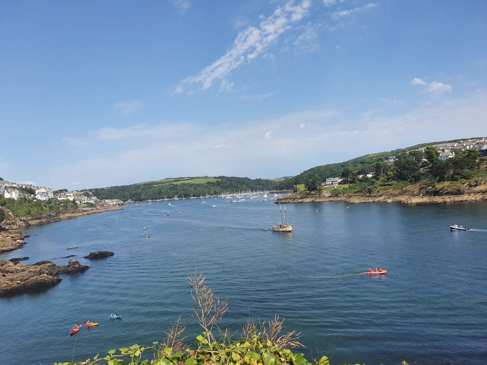 Boats on the River Fowey