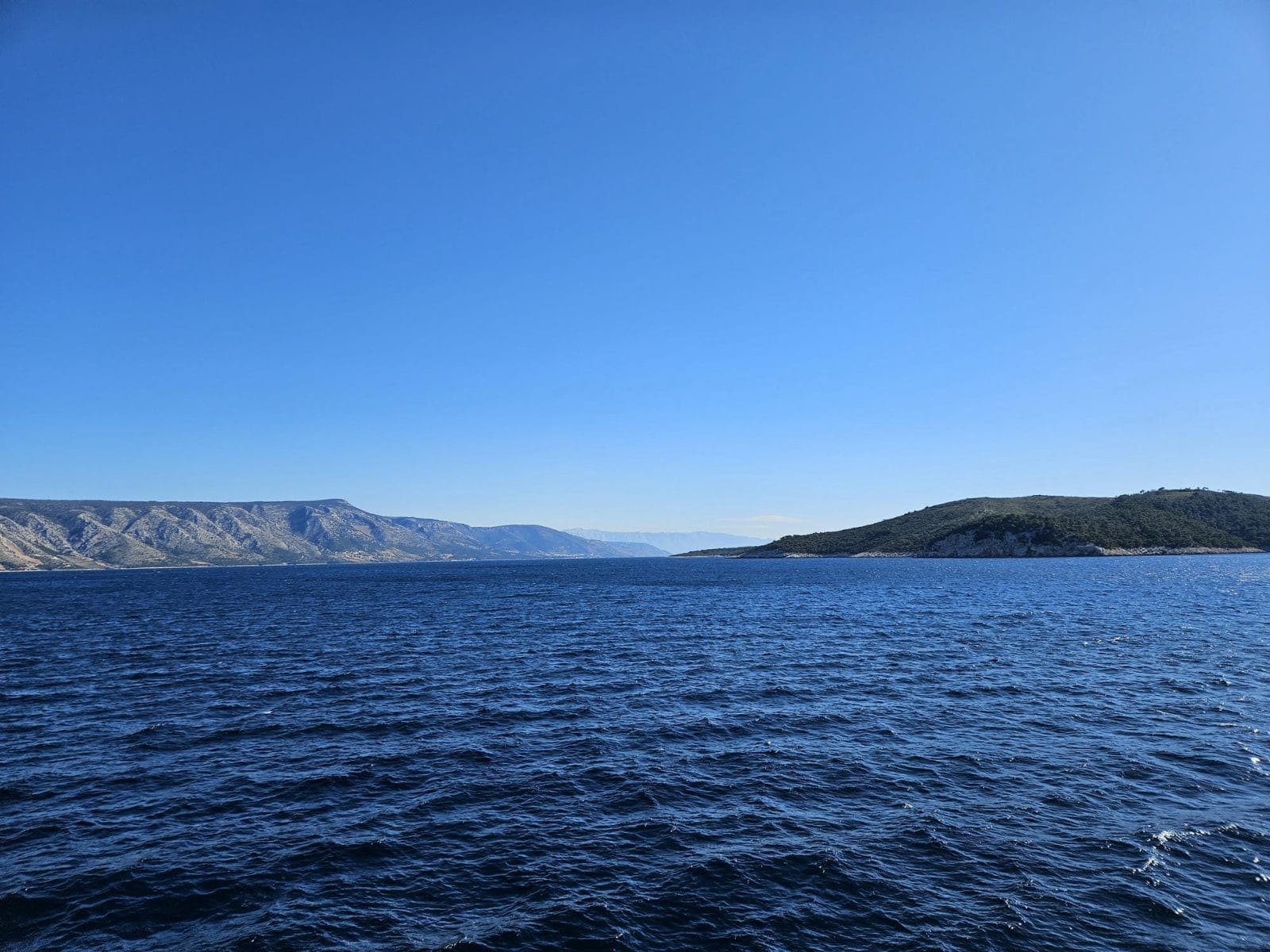 Ferry Views Croatia