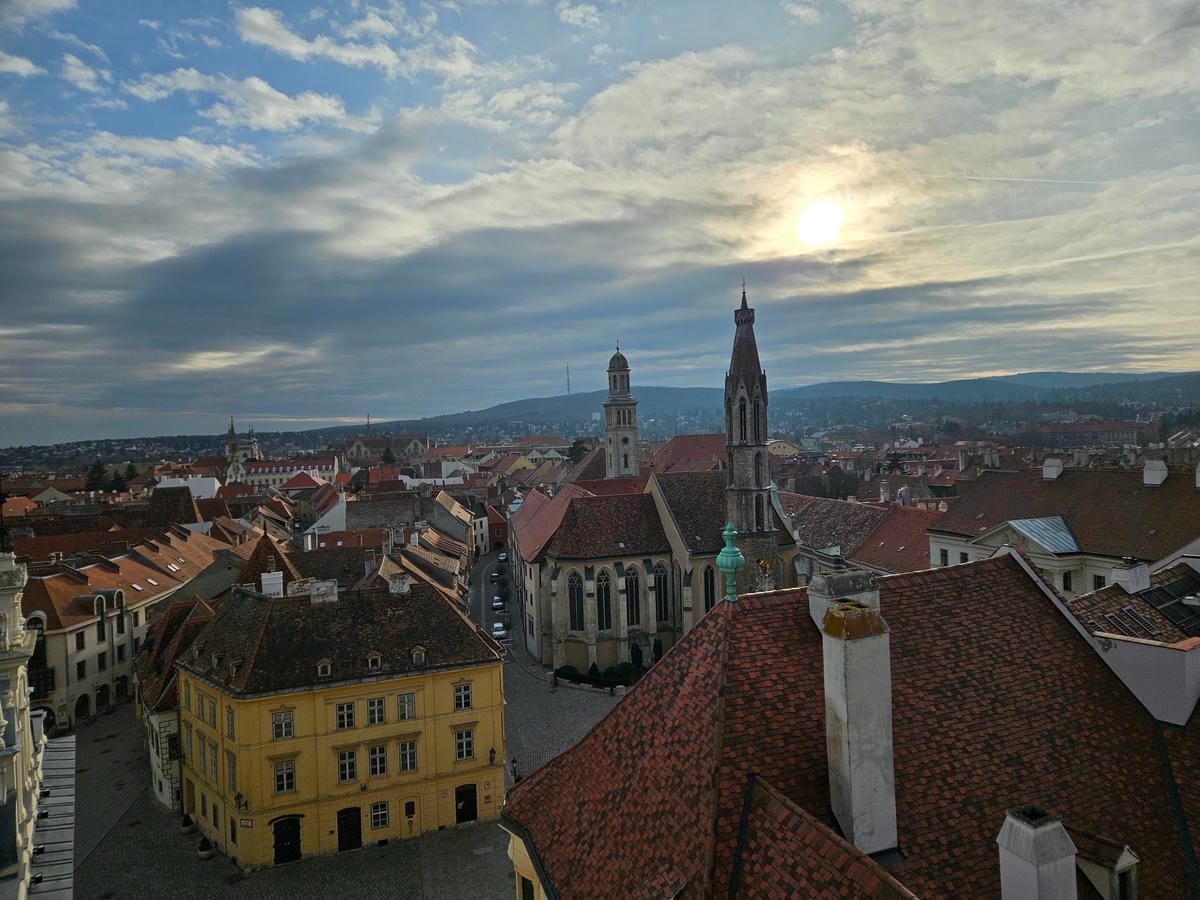 Sopron View From Tower