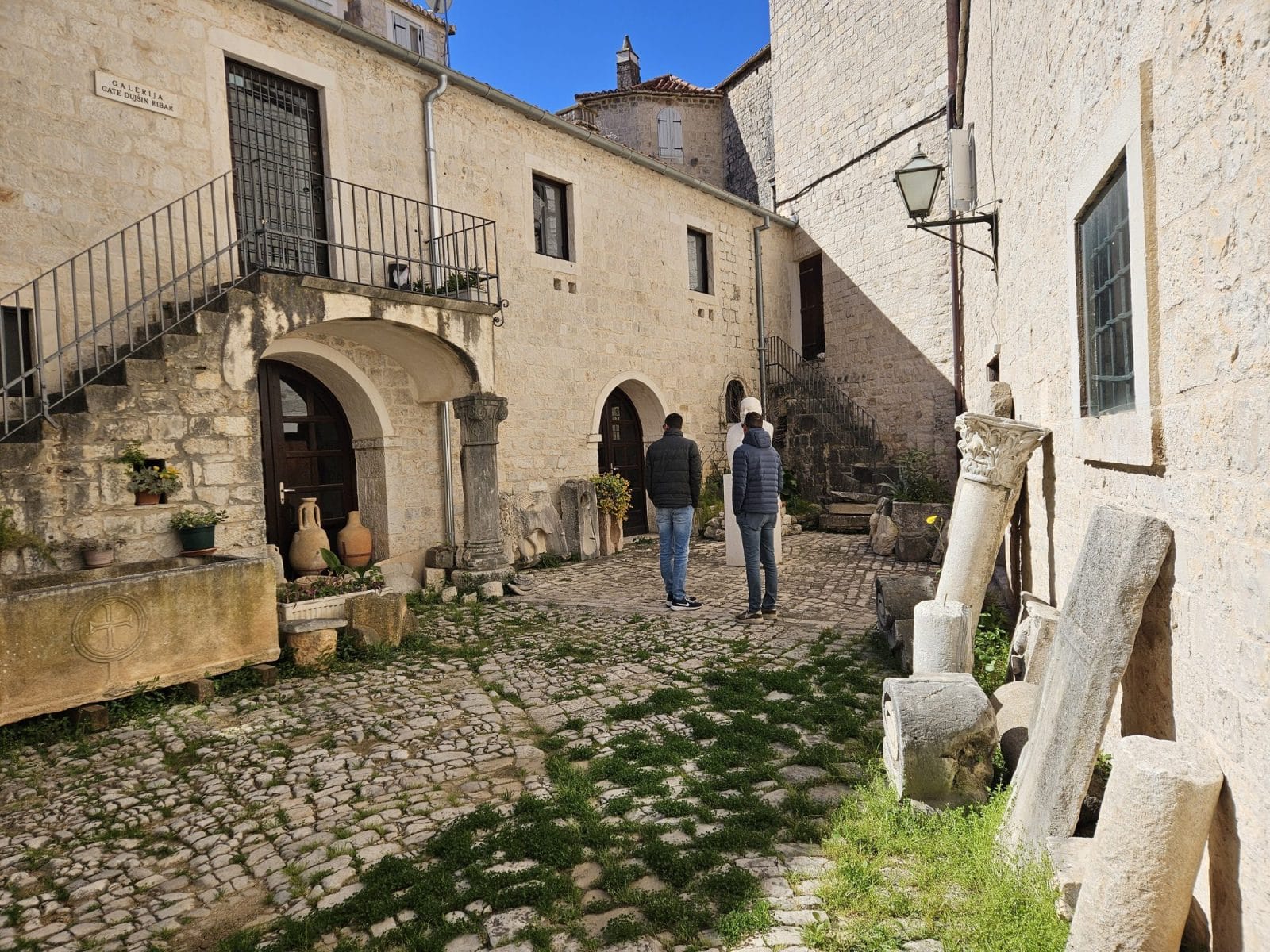 Trogir City Museum Courtyard