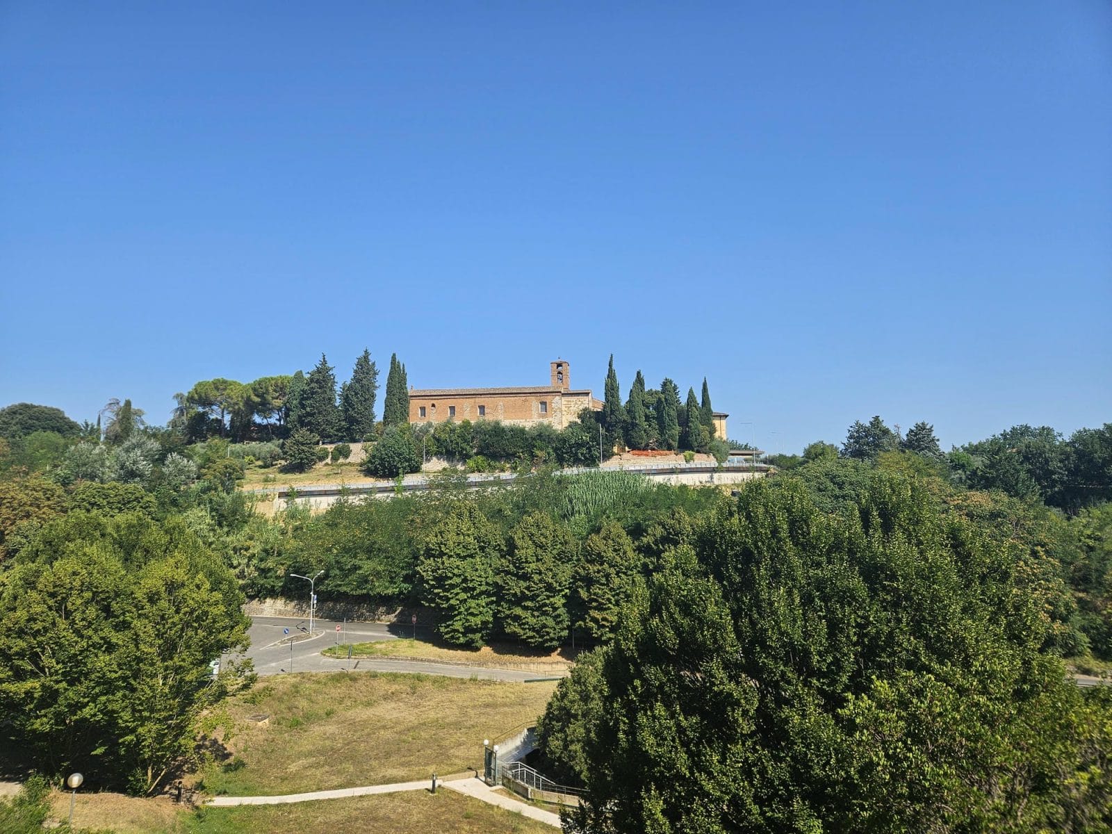 Hills from the upper town