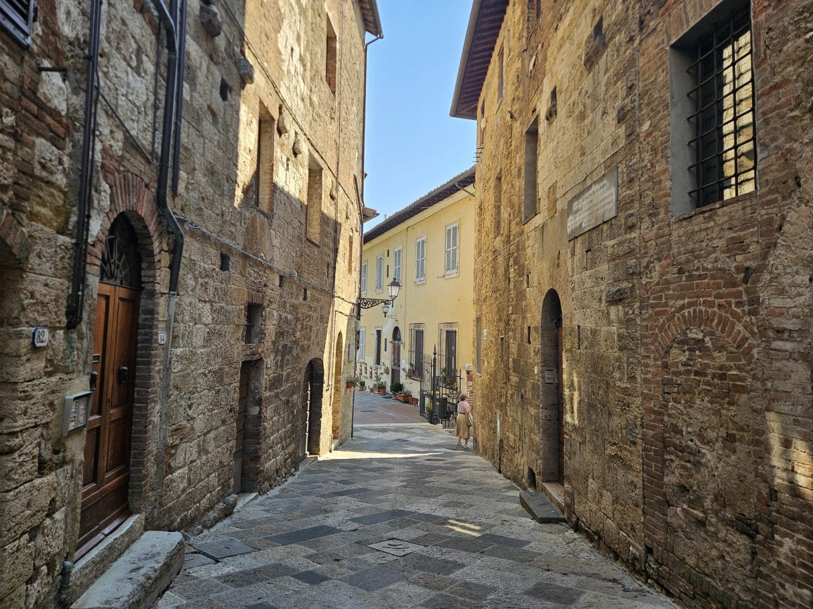 Hilltop Town Narrow Streets