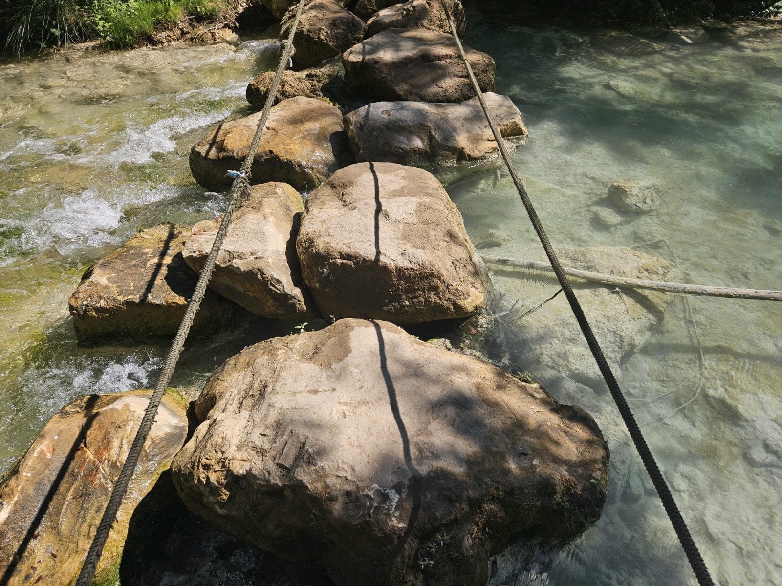 Stones Across River