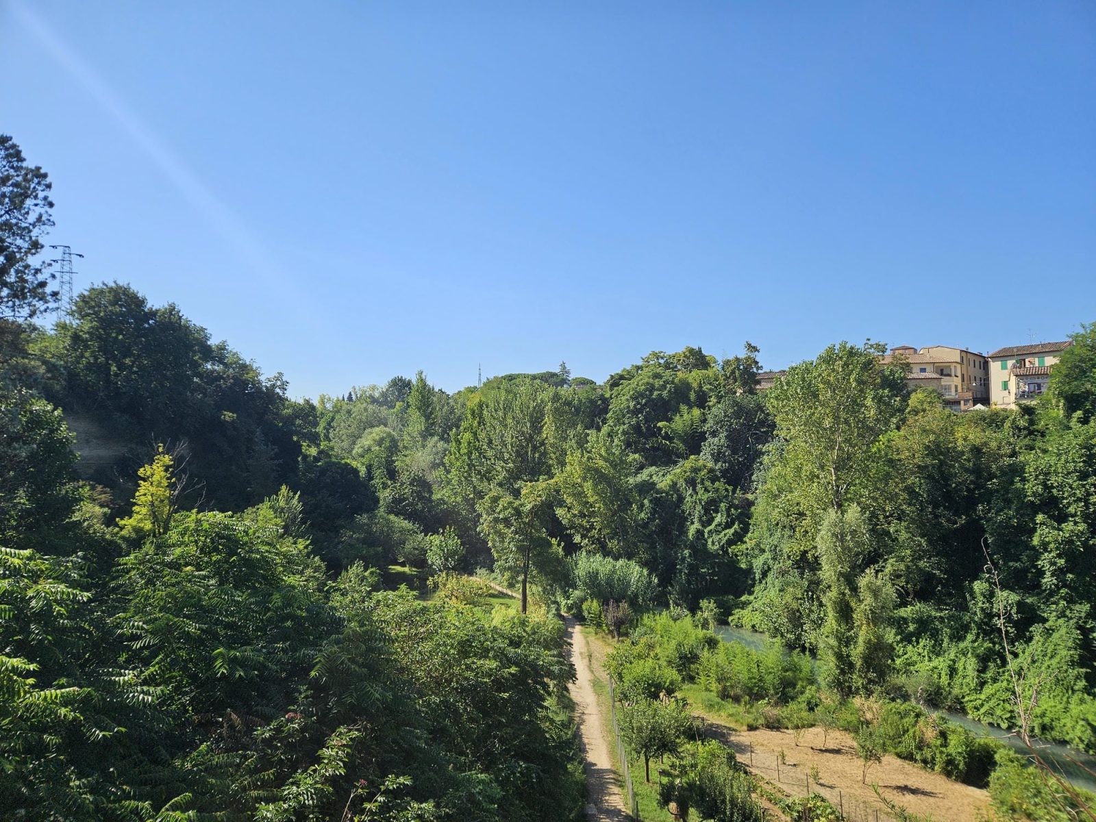 Valley View From Bridge