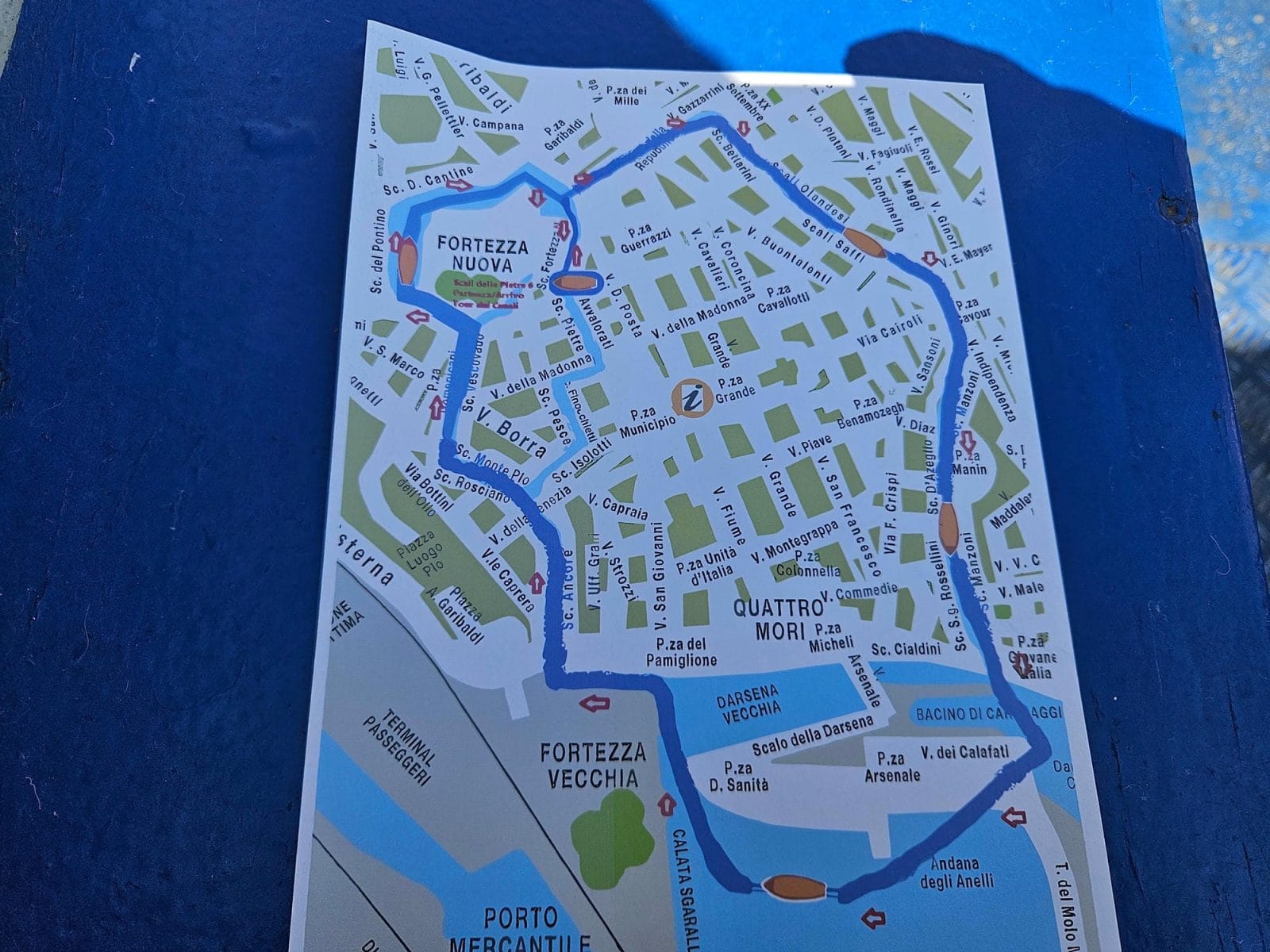 Boat Trip Map