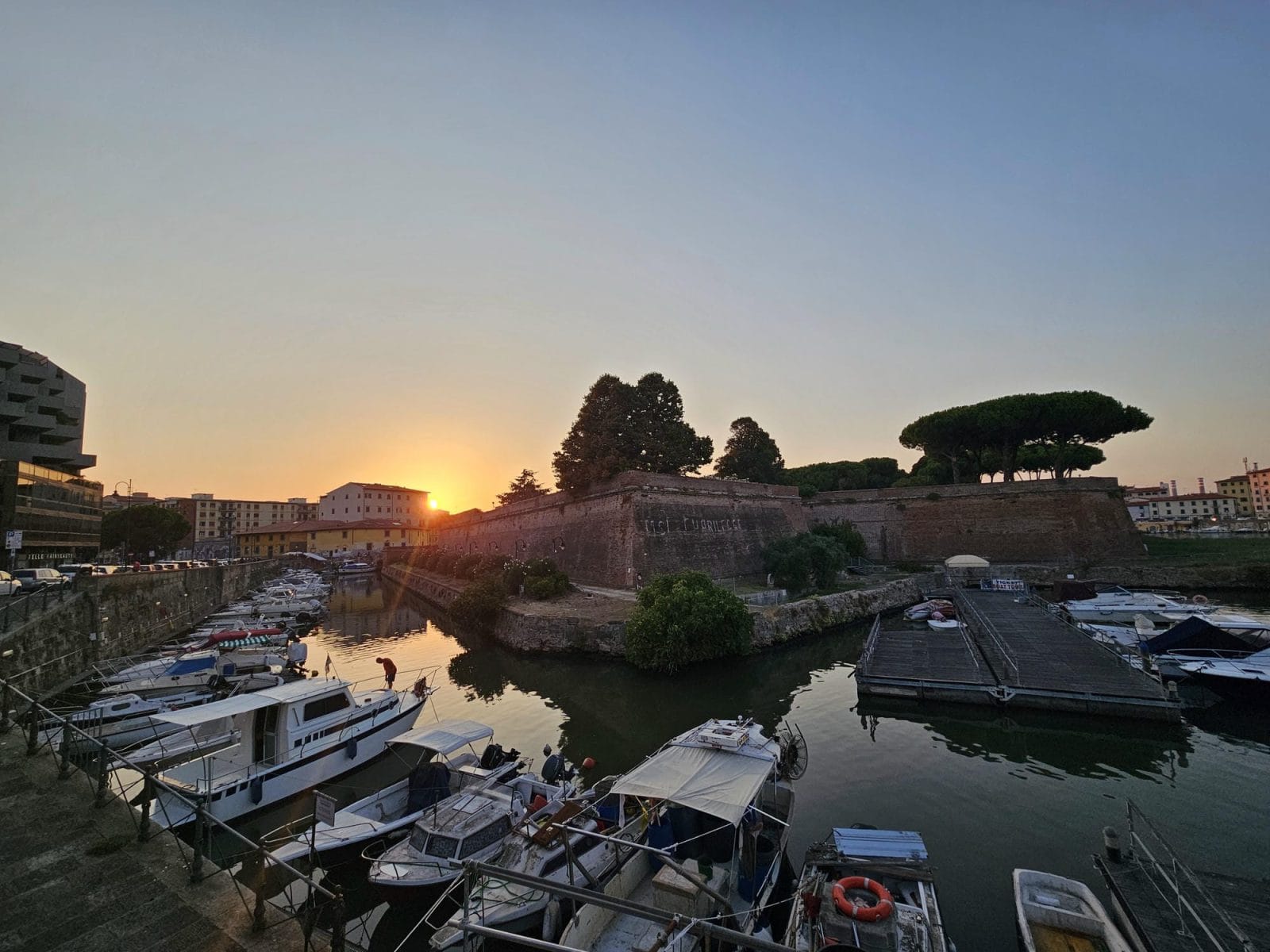 Fortezza Nuova Canals Sunset