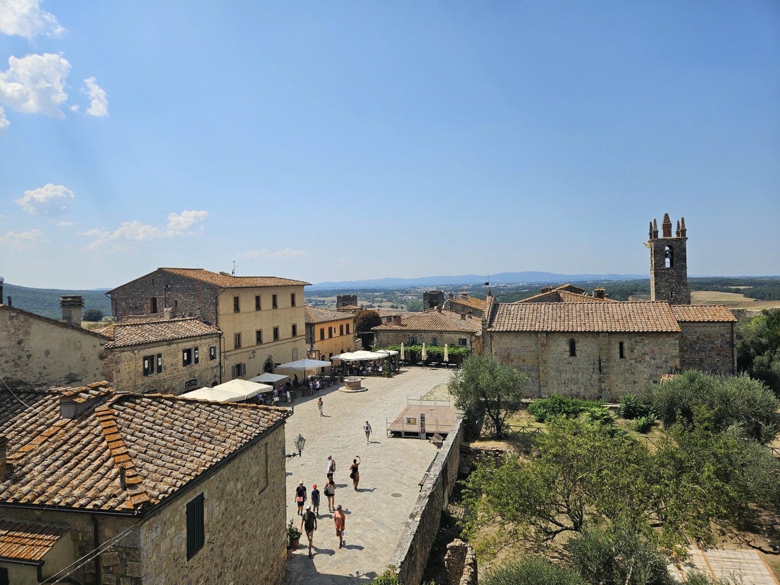 Monteriggioni Main Square