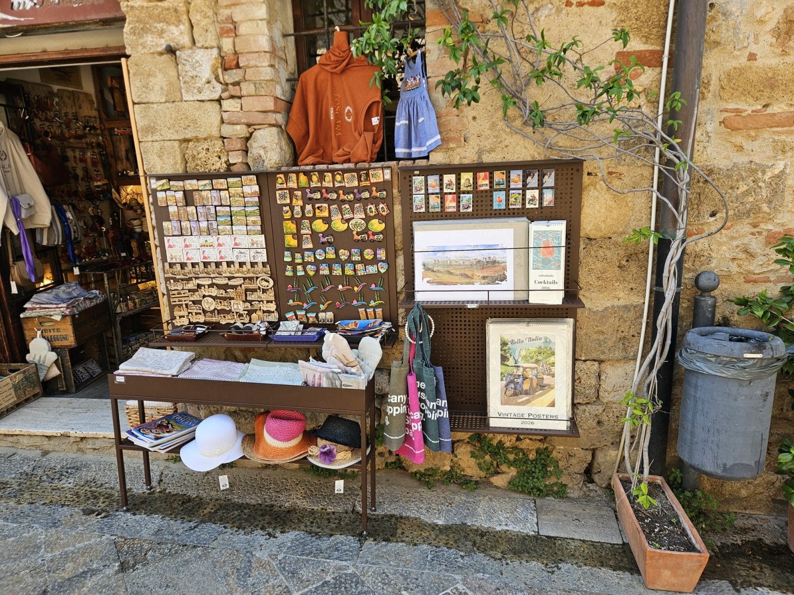 Tourist shops