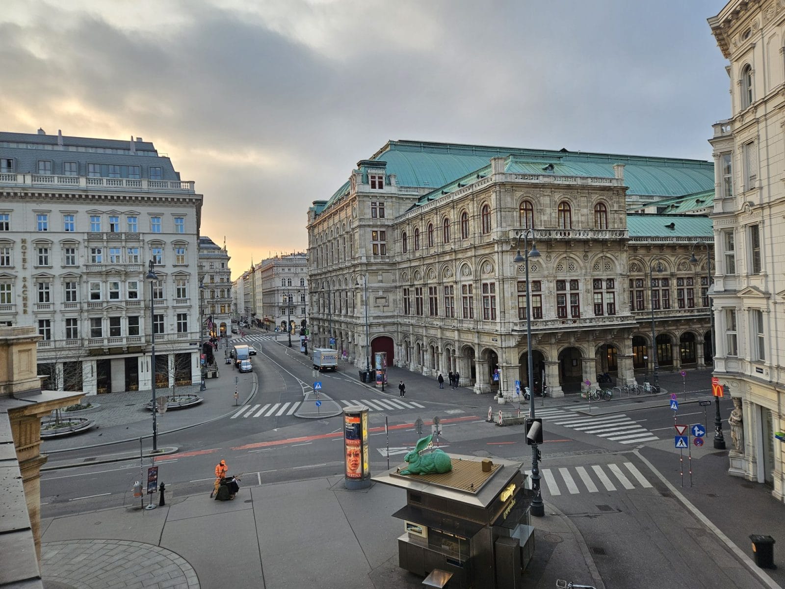 Albertina Balcony Sunrise