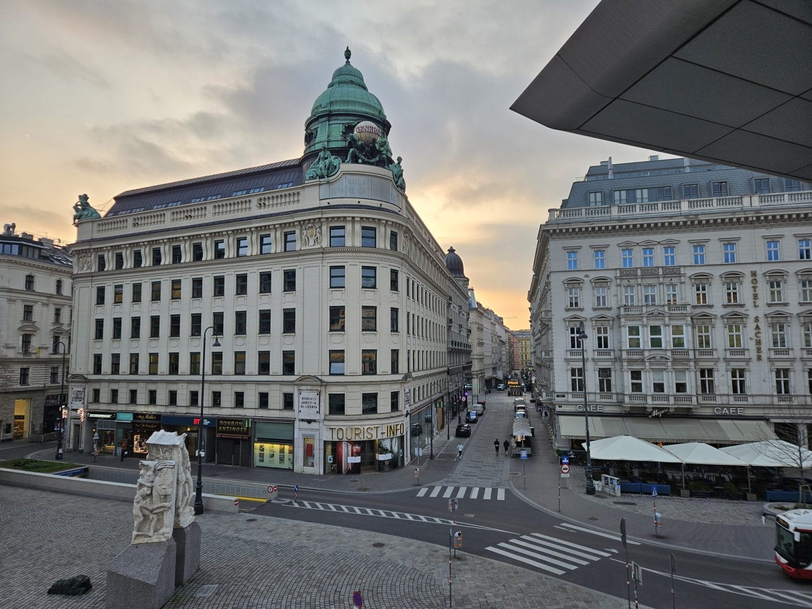 Albertinaplatz Sunrise Vienna