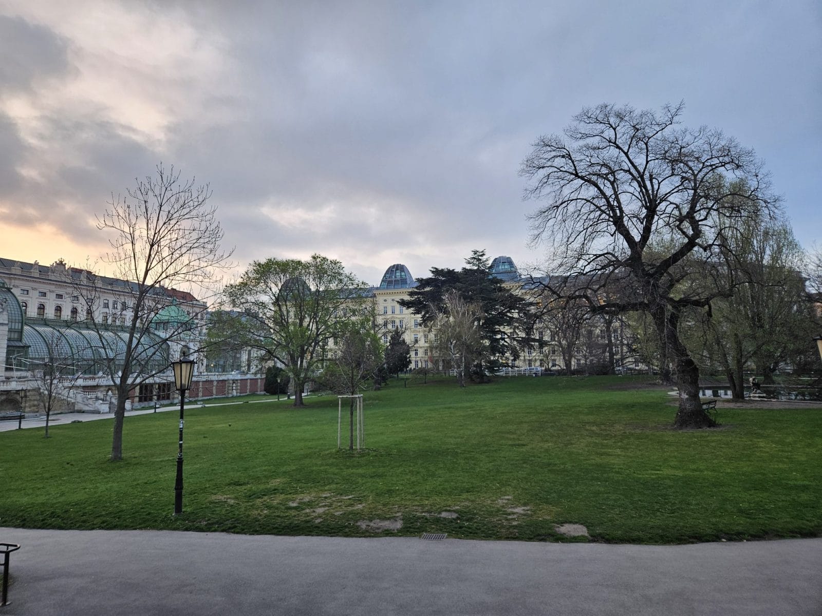 Burggarten sunrise