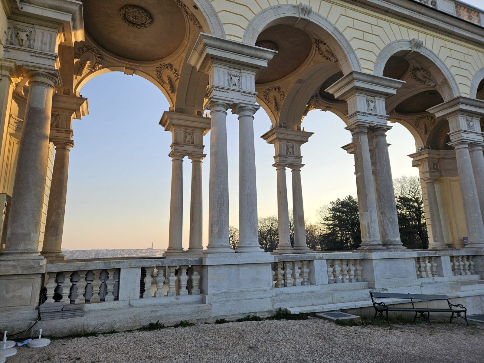 Gloriette Schönbrunn Sunrise