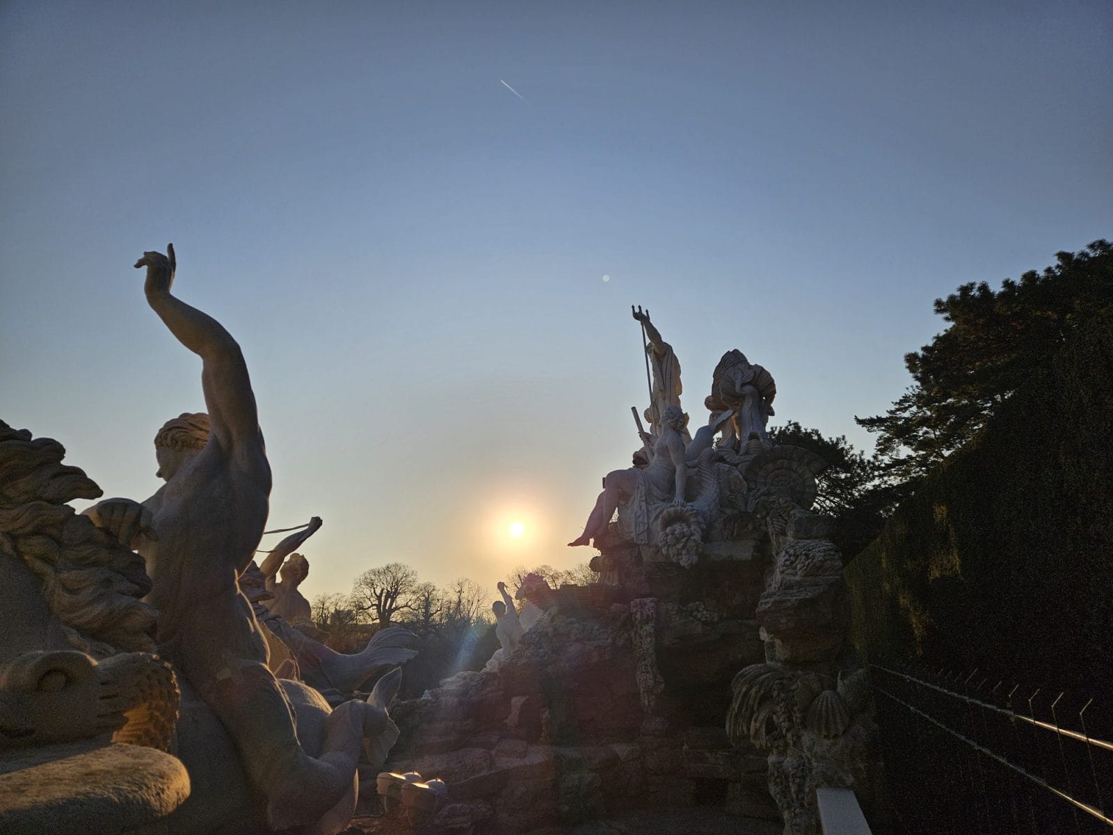 Neptune Fountain Sunrise