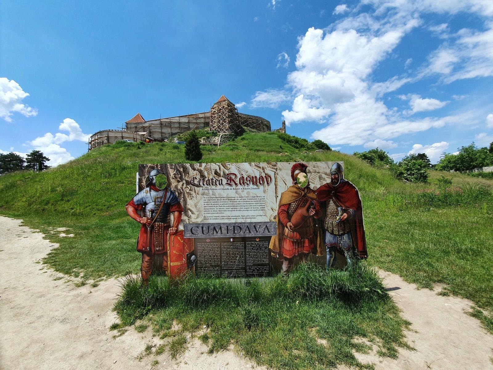 Râșnov Citadel Building Work