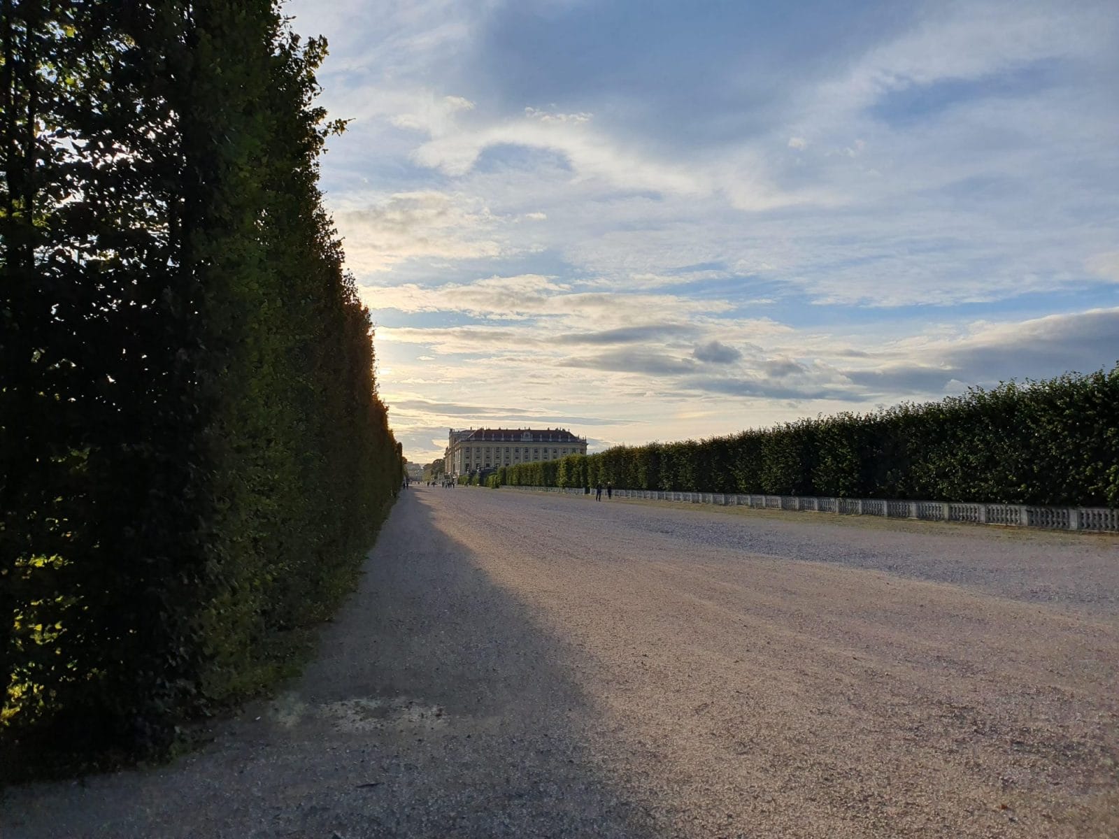 Schonbrunn Sunset
