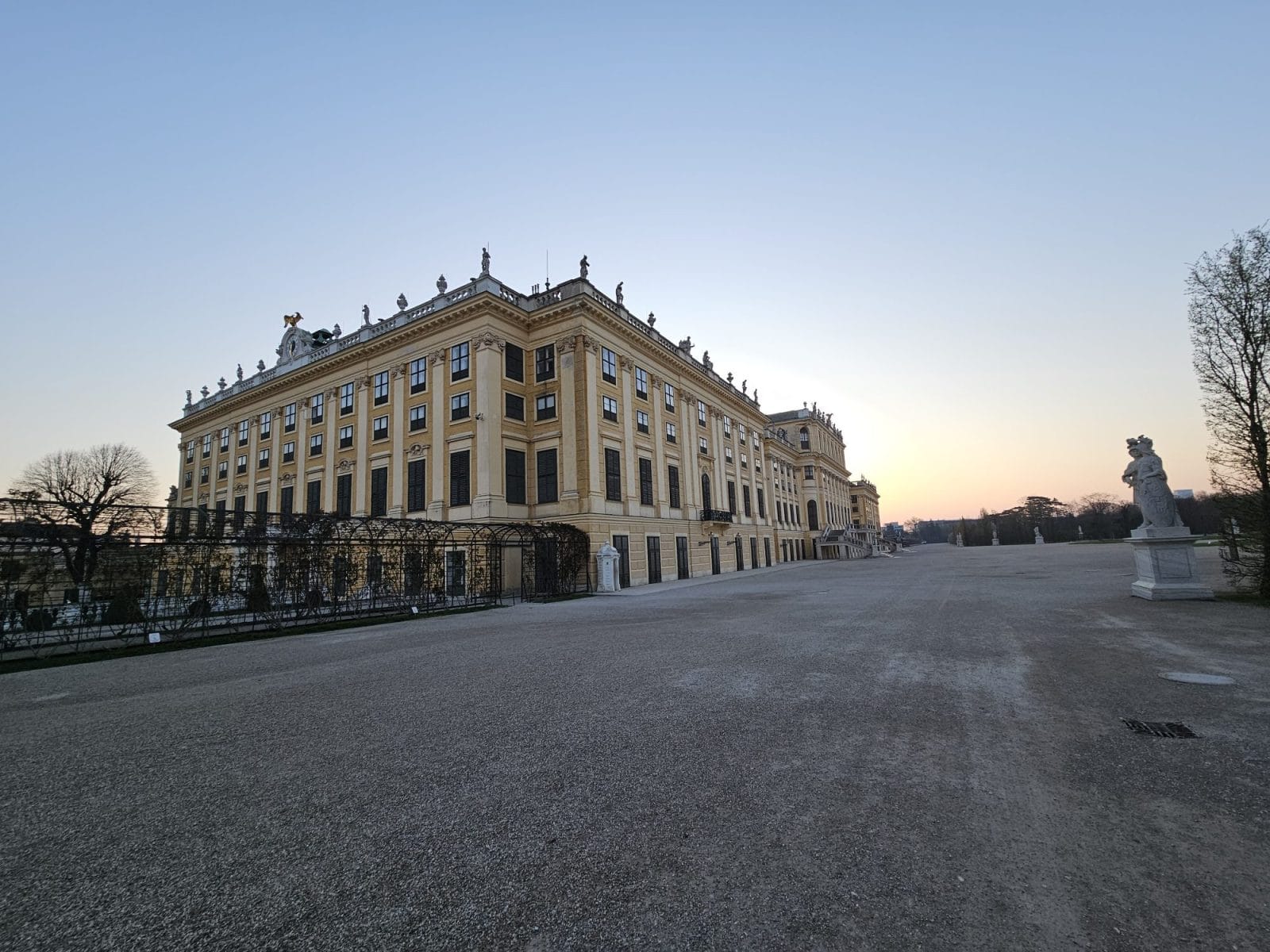 end of palace