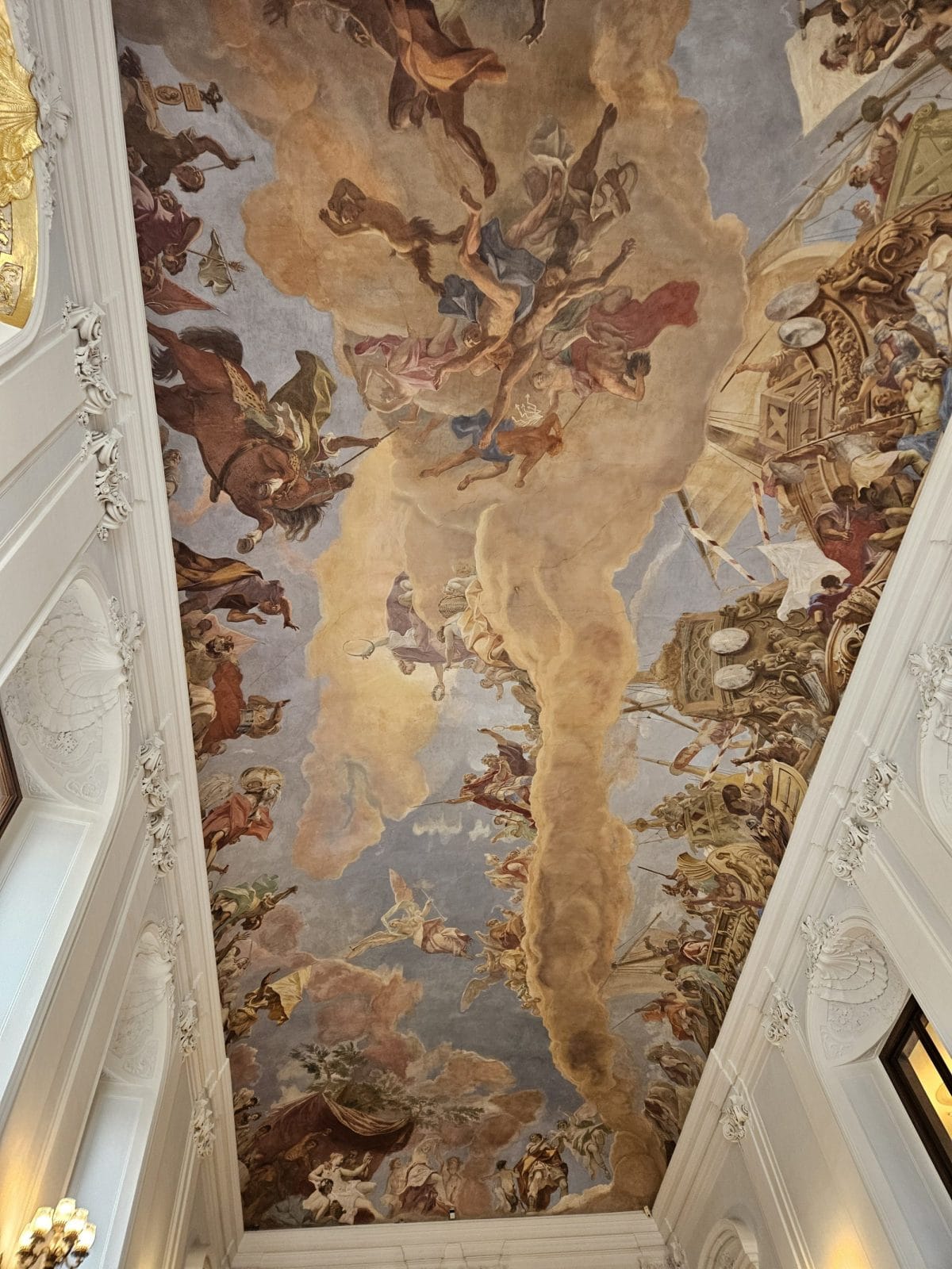 grand staircase ceiling
