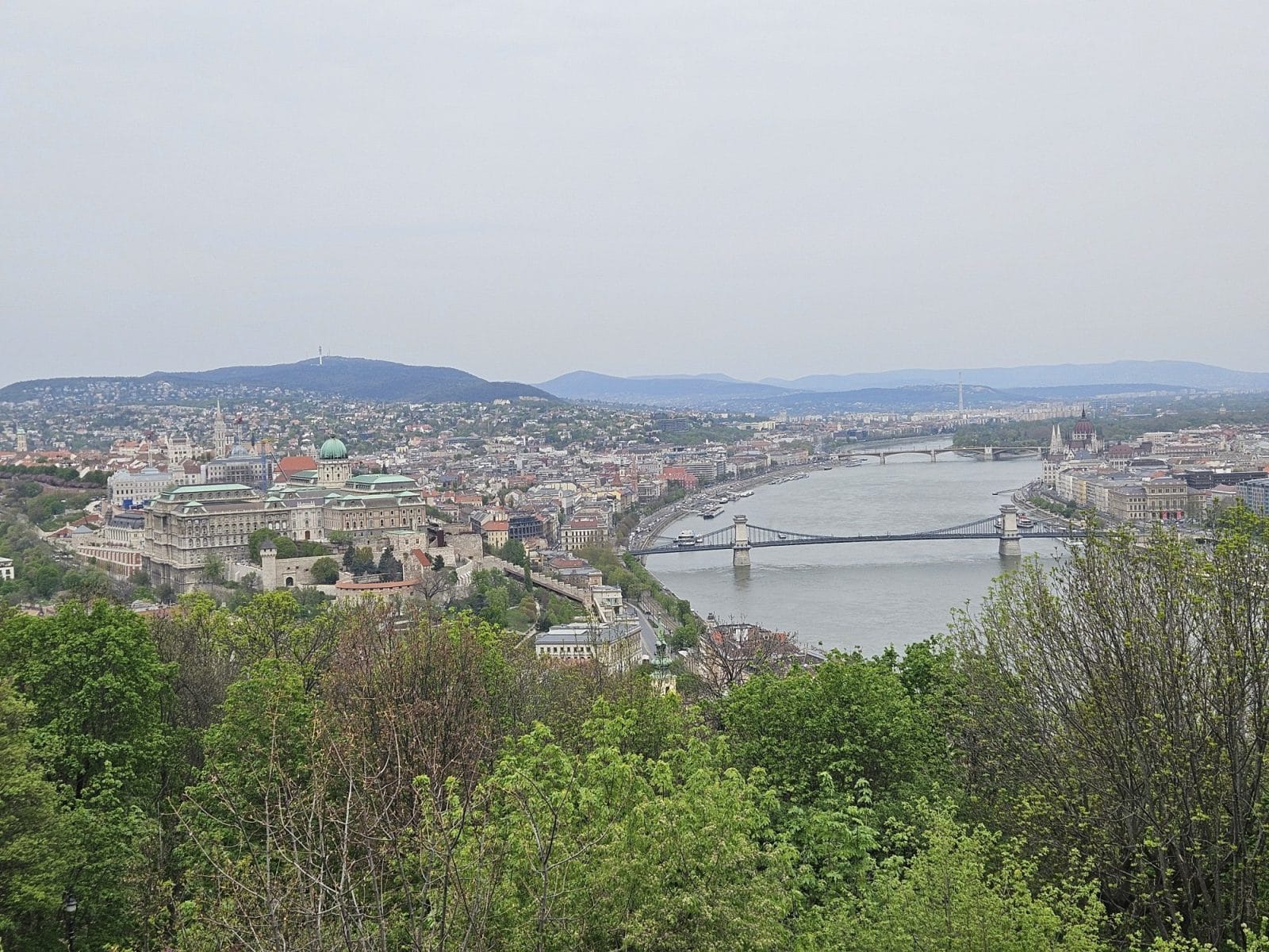 View from Gellert Hill