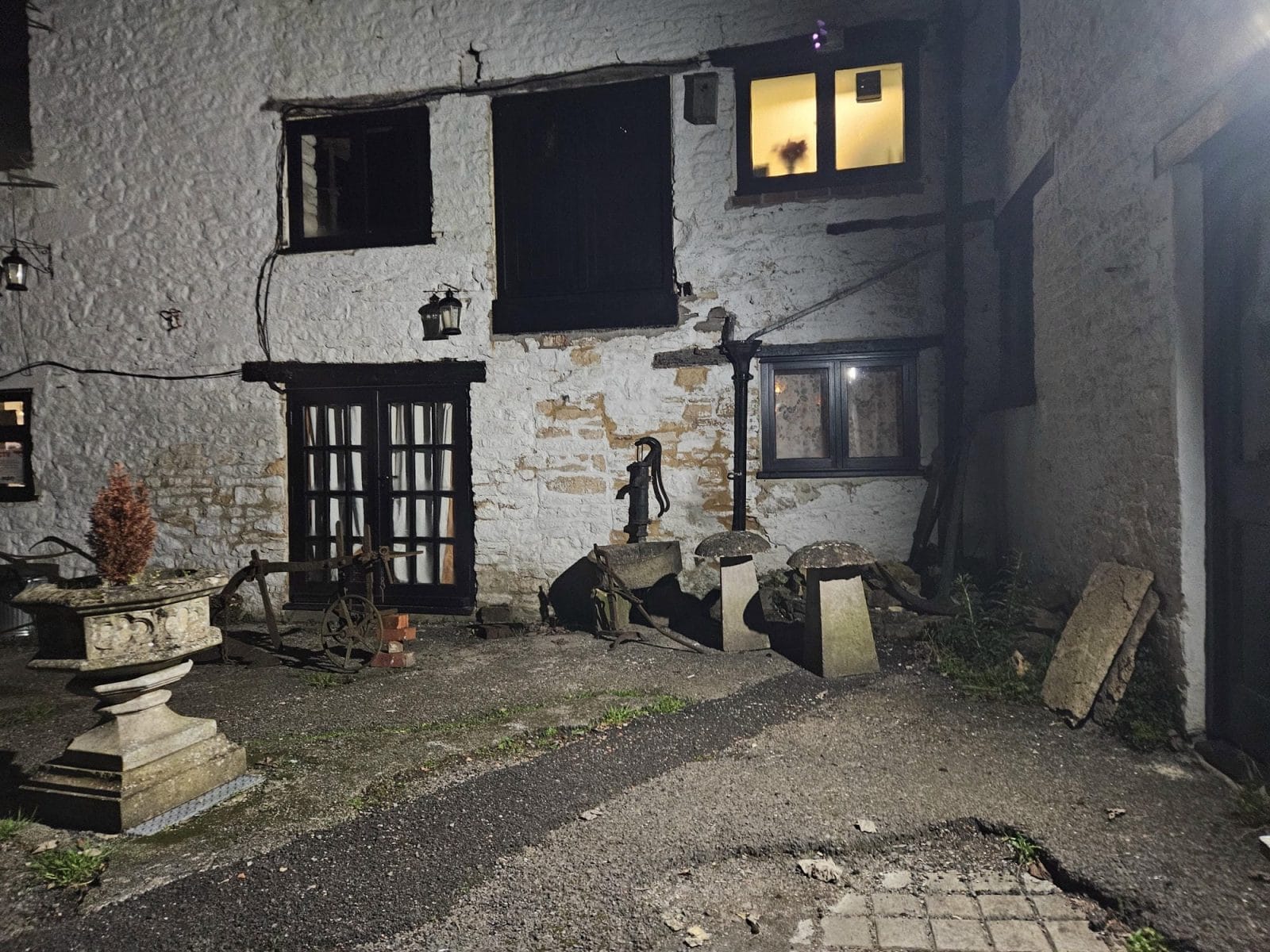 Back entrance