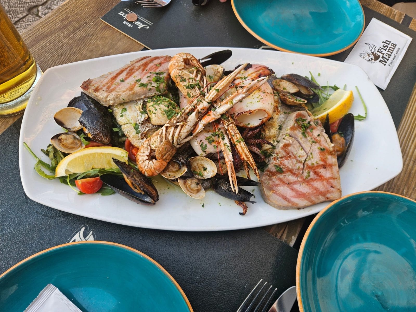 Fish Mama Seafood Platter
