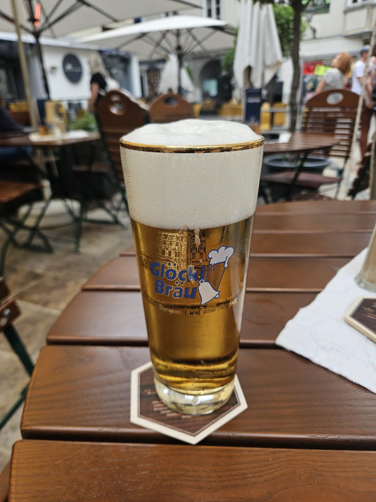 Glöckl Bräu Beer