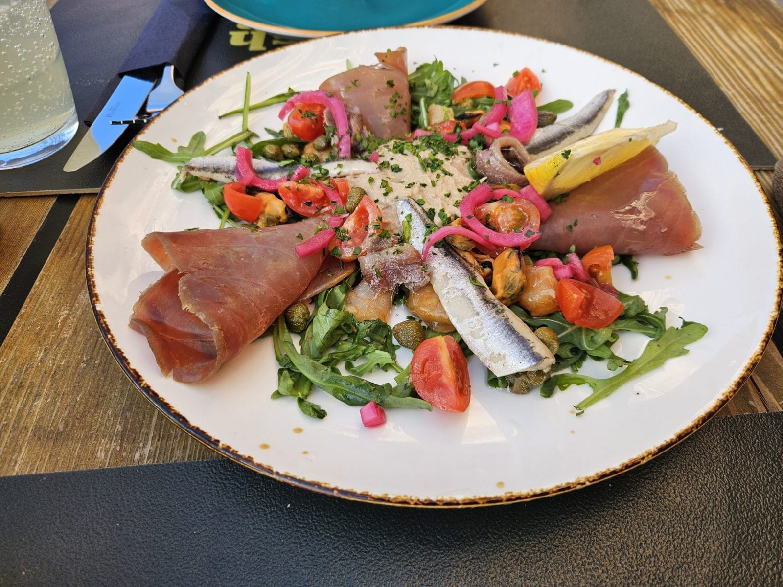 Seafood starter