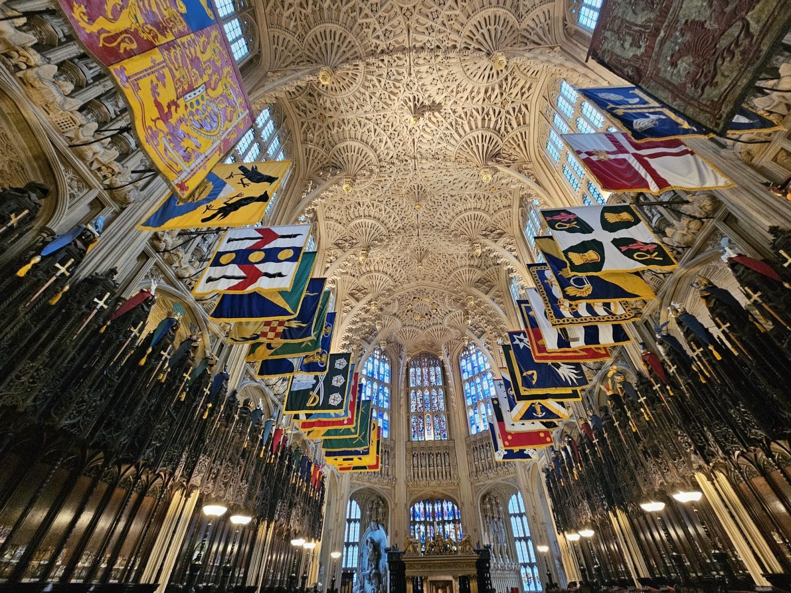 Lady Chapel Gothic Features and Flags
