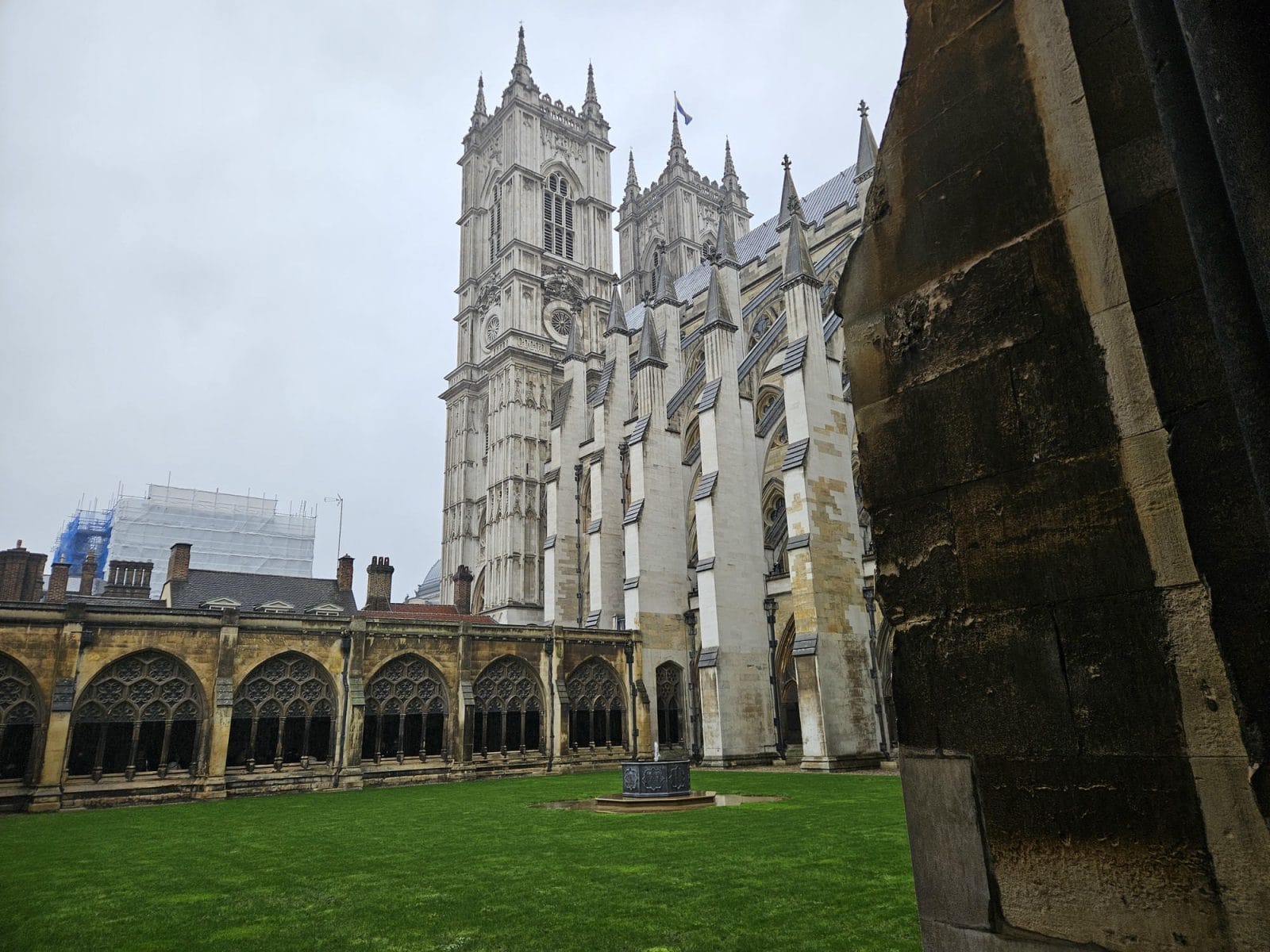 Towers and Cloister Courtyard