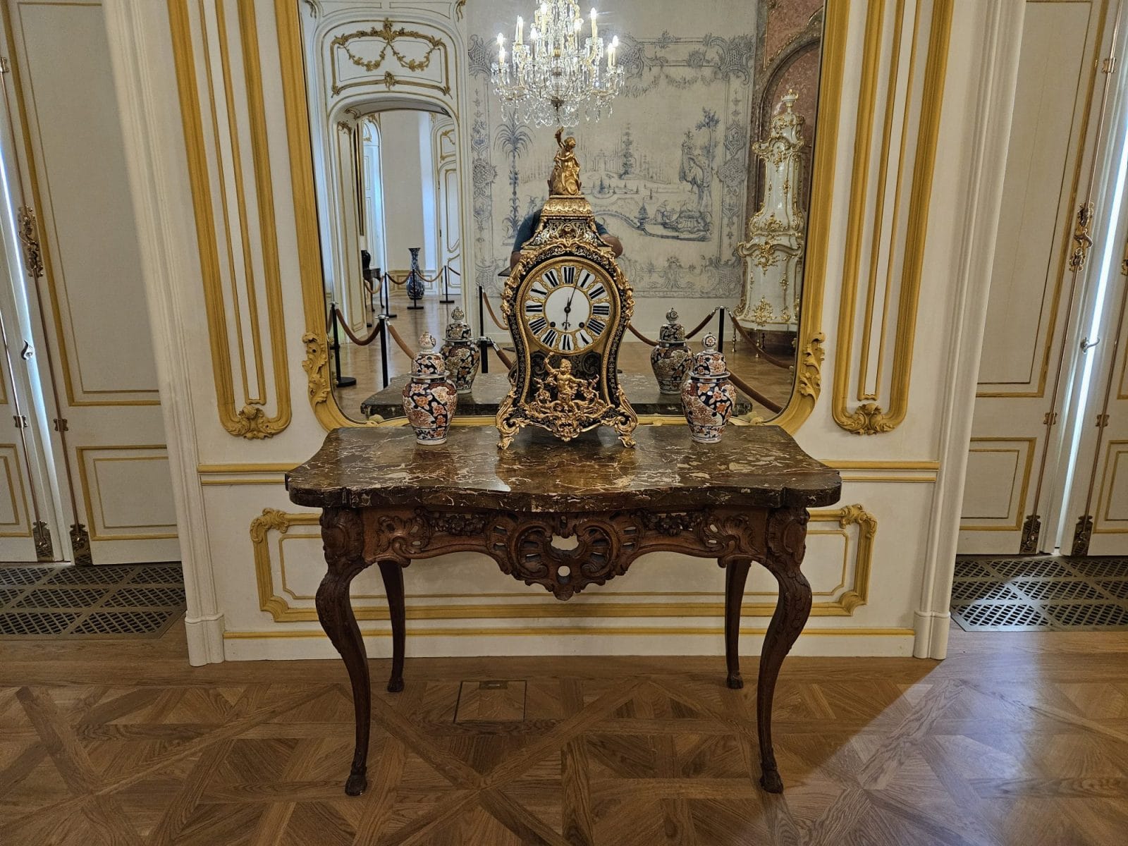 Clock and Mirror