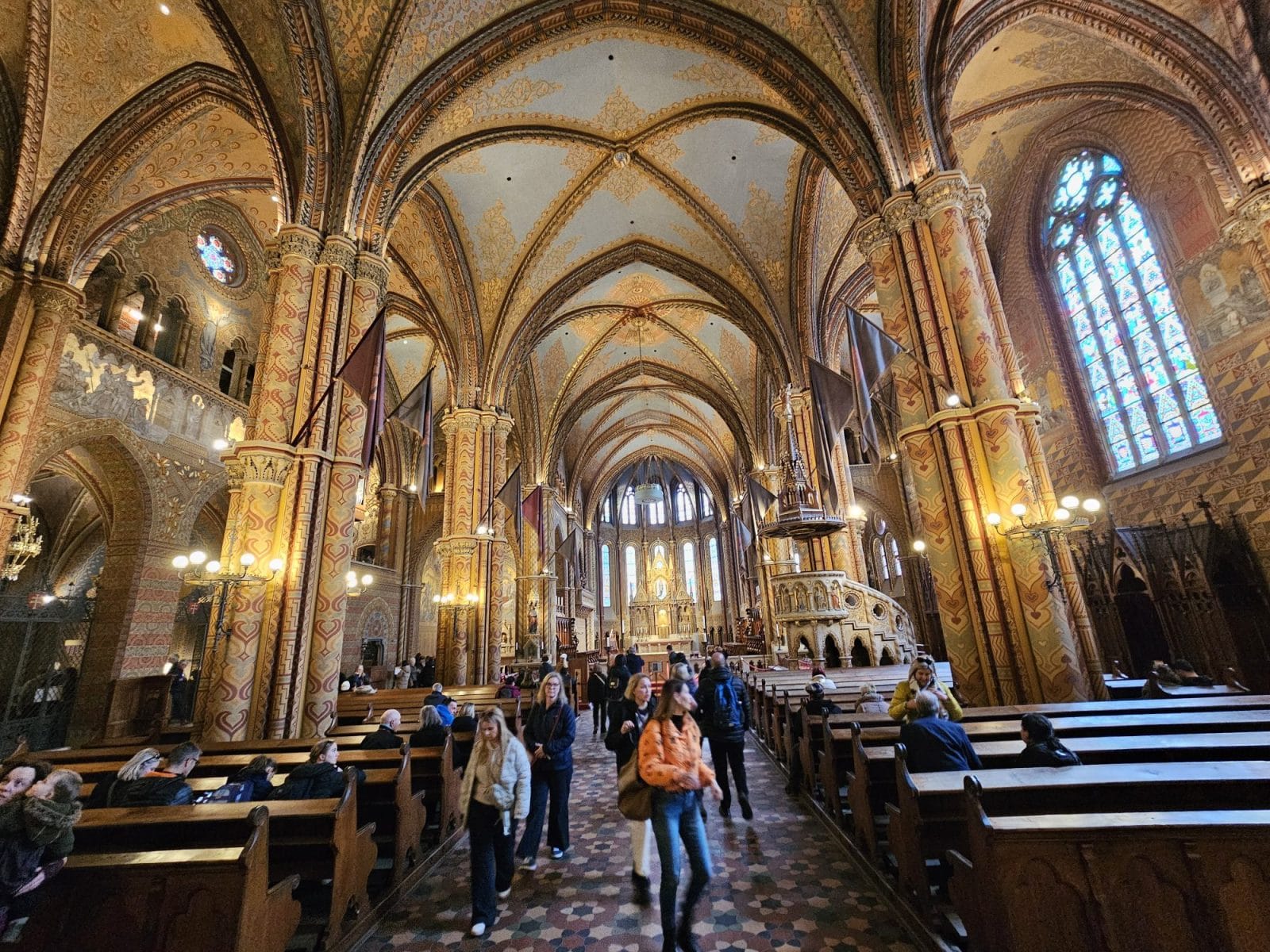 Full view of Mattias Church