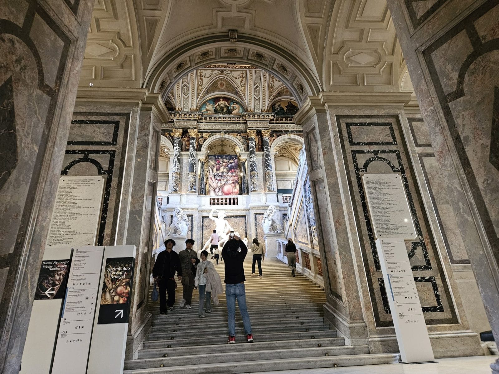 Grand staircase Entrance