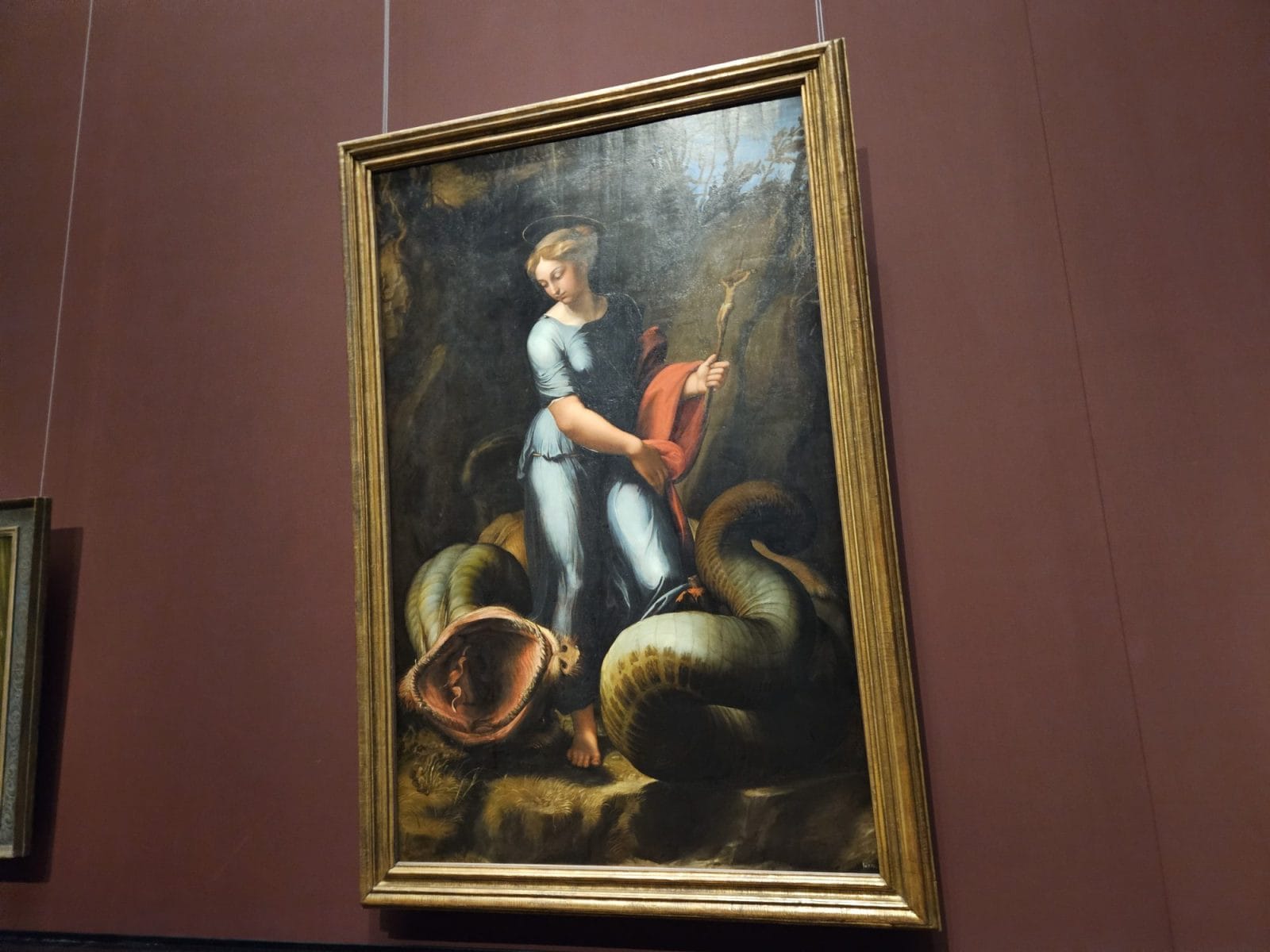 Saint Margaret and the Dragon by Raphael