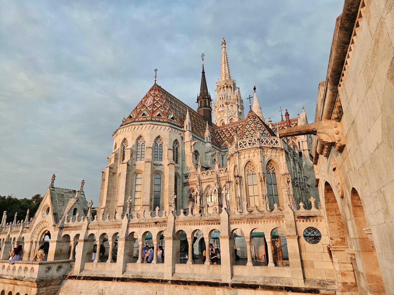 St Matthias Church Golden Hour