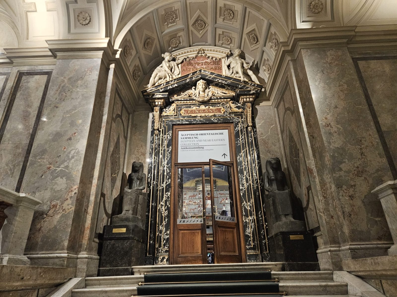 entrance to the Egyptian and Near Eastern Collection