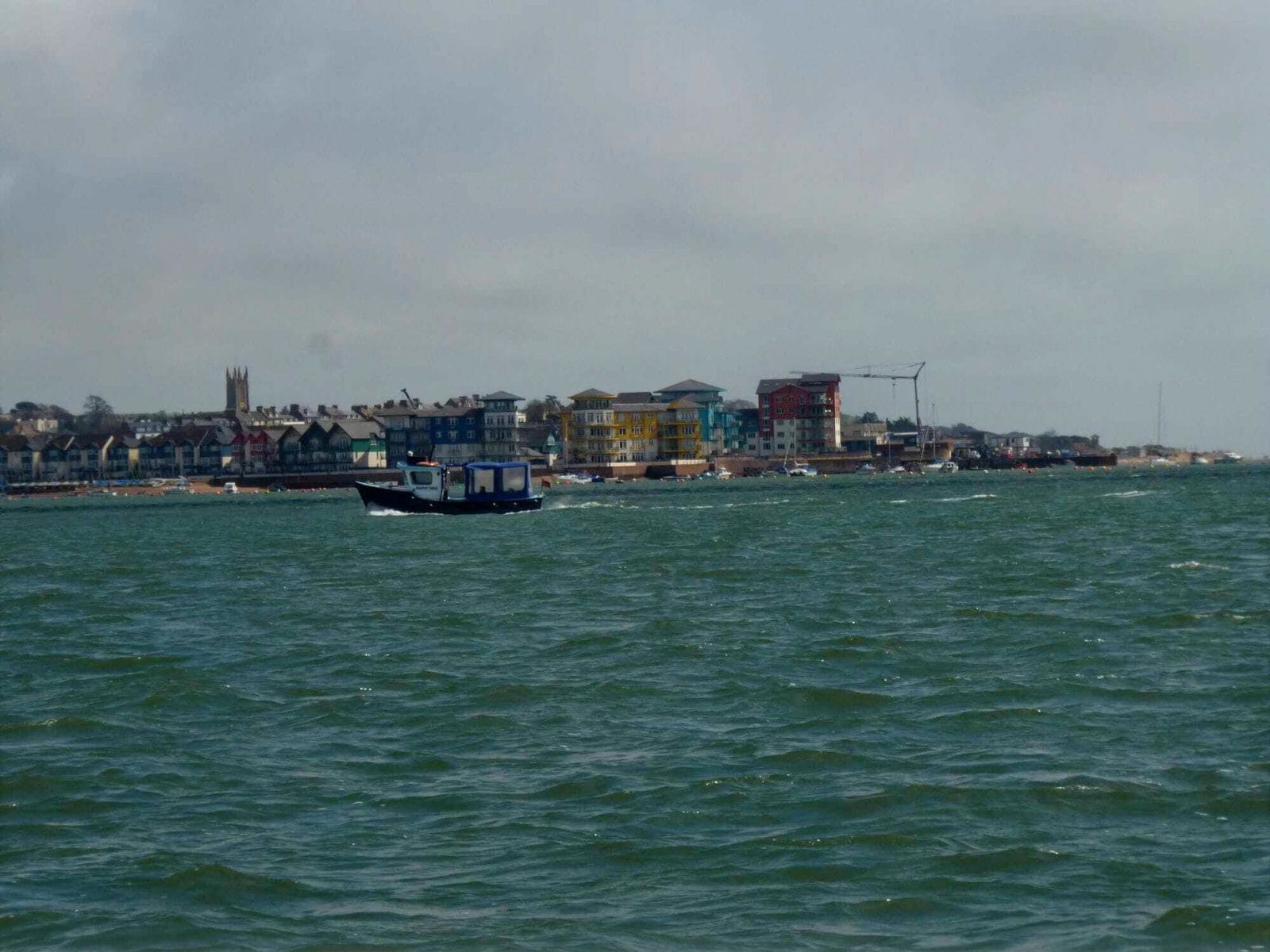 Exmouth Town From Ferry