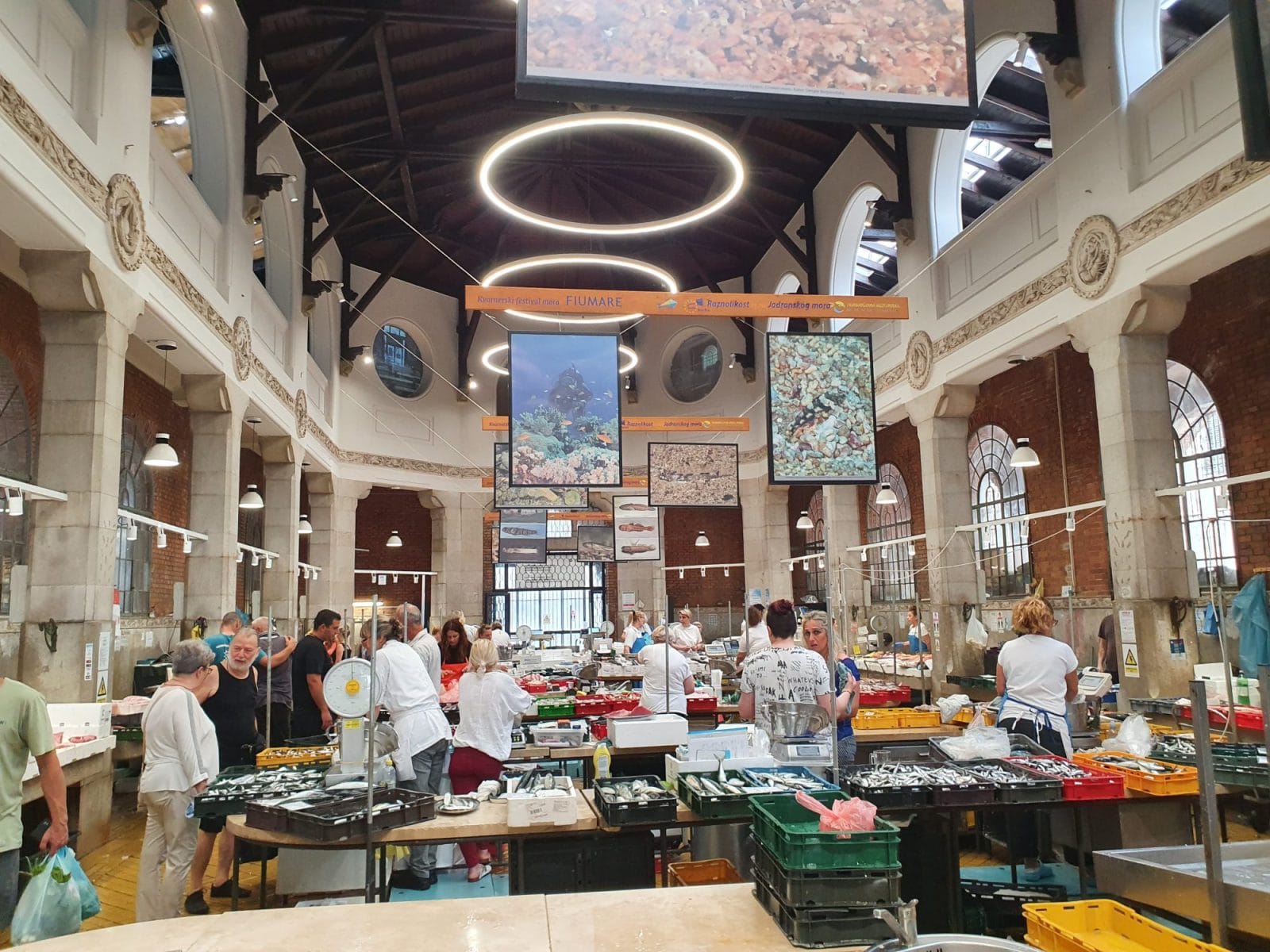 Inside fish Market