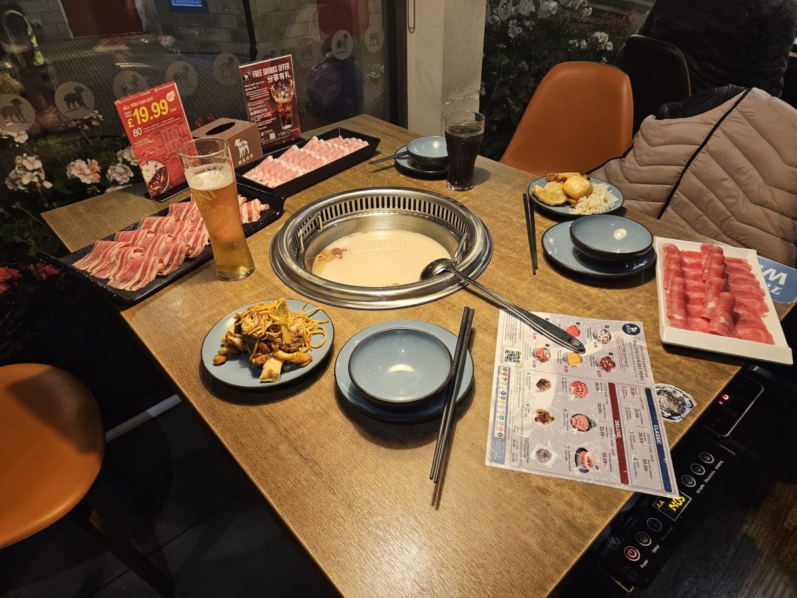 Mongolian meal out Birmingham