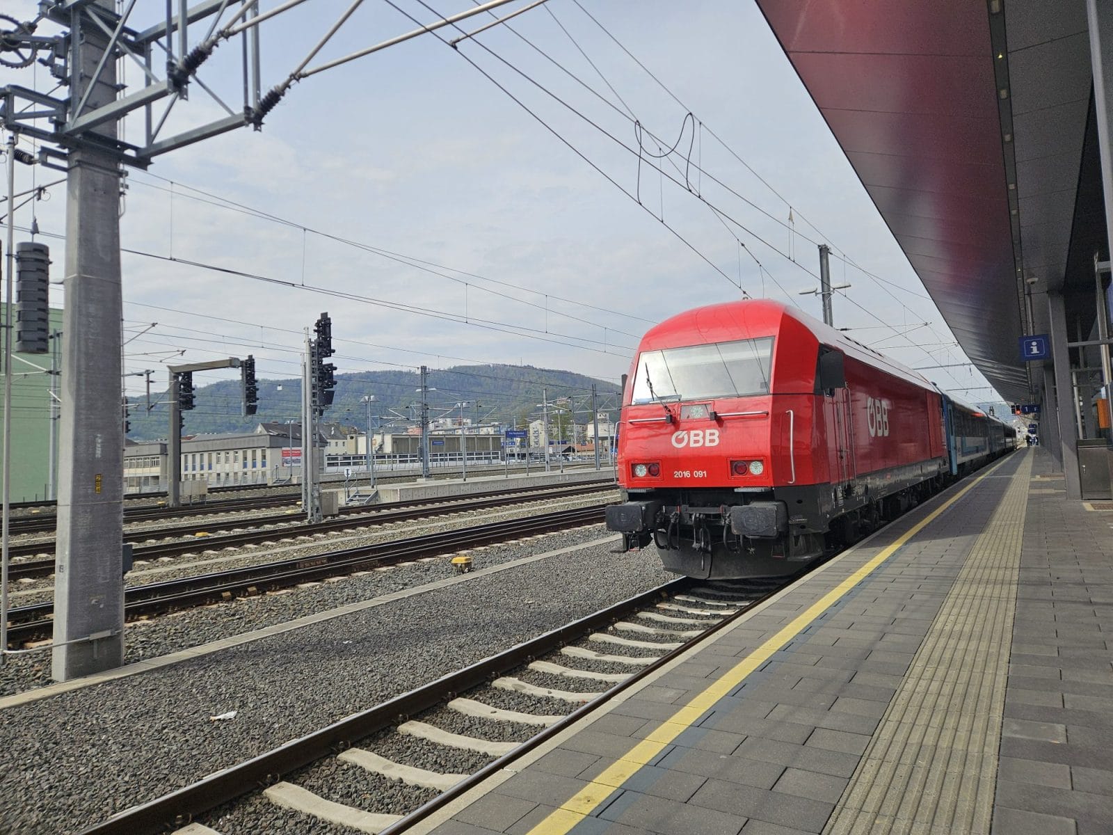 Train Graz to Budapest