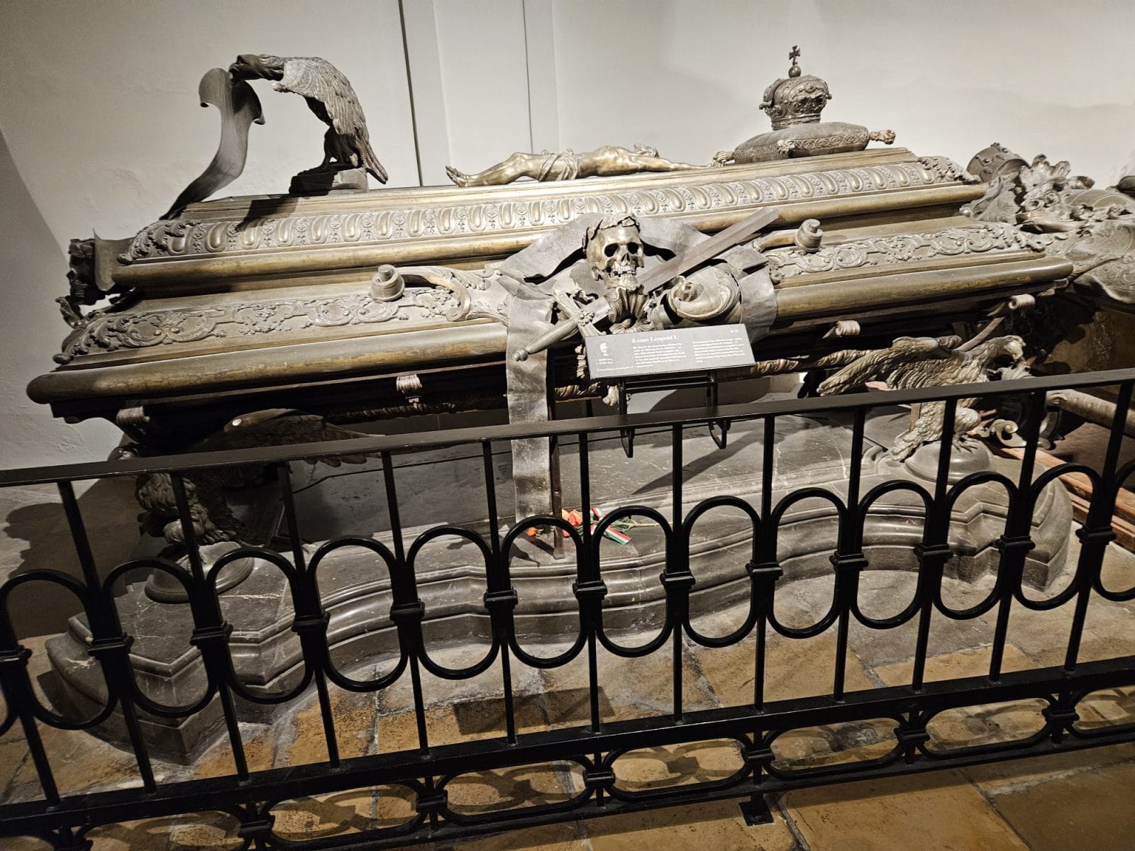 sarcophagus of Holy Roman Emperor Leopold I