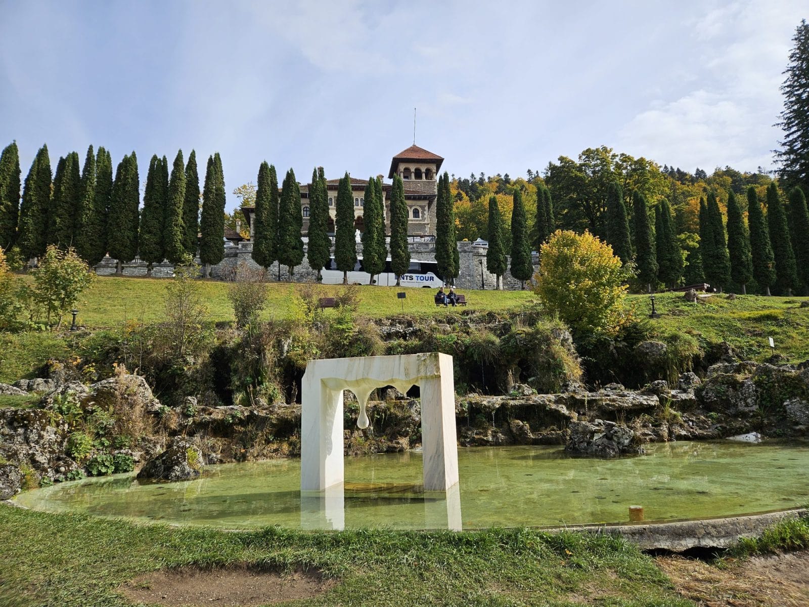 Cantacuzino Castle in Busteni Romania